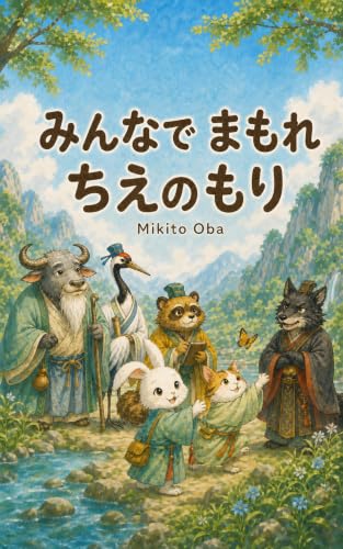 みんなで まもれ ちえのもり 表紙