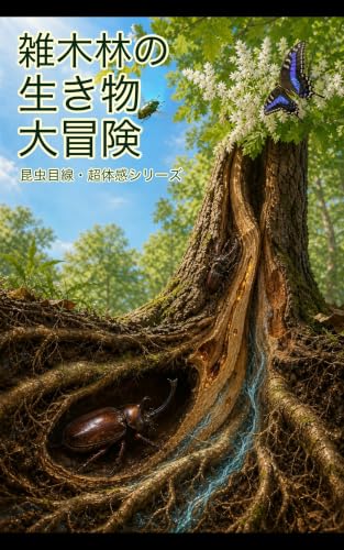 雑木林の生き物大冒険 表紙